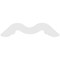 Ekena Millwork Pitch Midway Architectural Grade PVC Gable Pediment, 36"W x 16 1/2"H x 1"P (11/12) GPP036X017X100MID - alternate 4